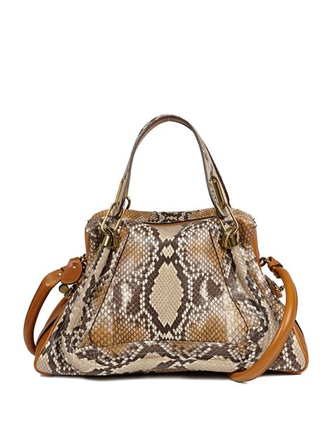 chloe bag paraty replica|chloe black python bag.